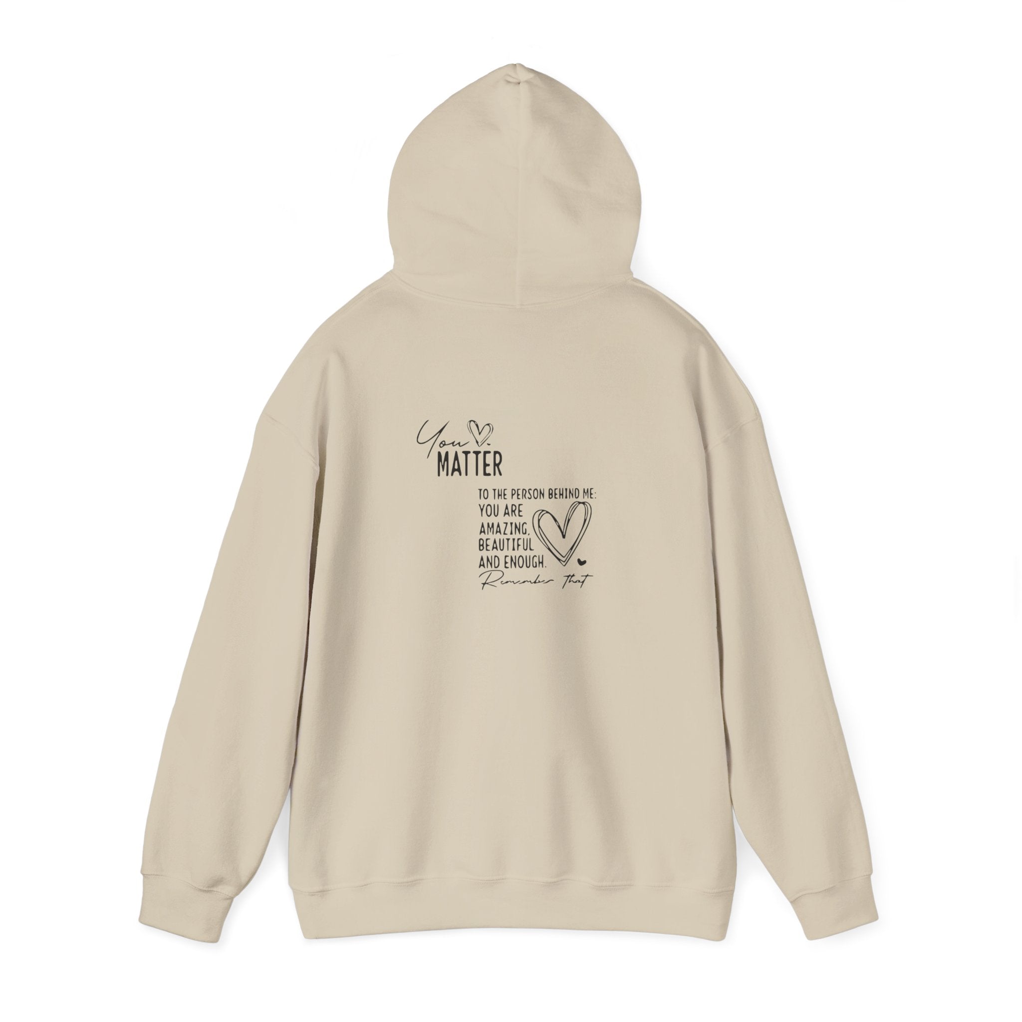 You Are Enough Positive Affirmation Hoodie