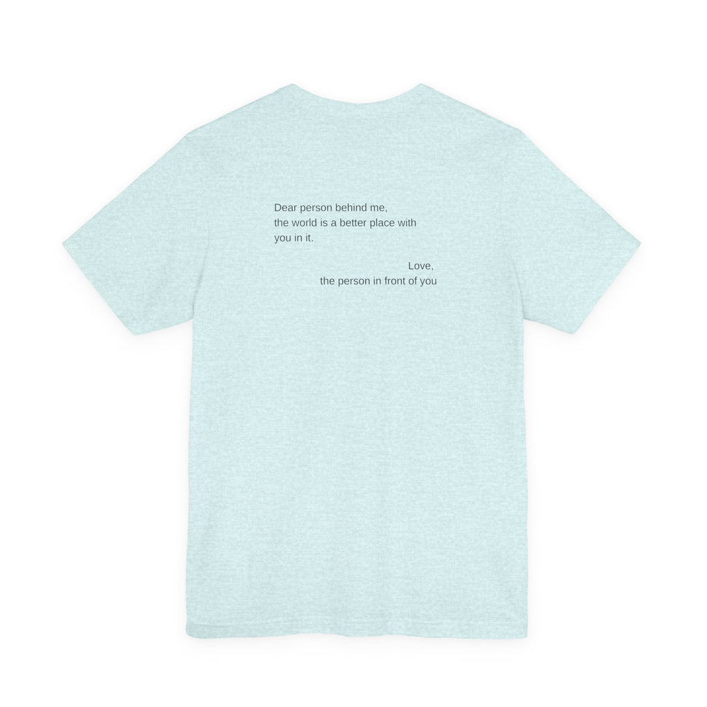 You Are Enough T-Shirt — Minimal Inspirational Tee ("You are enough.")