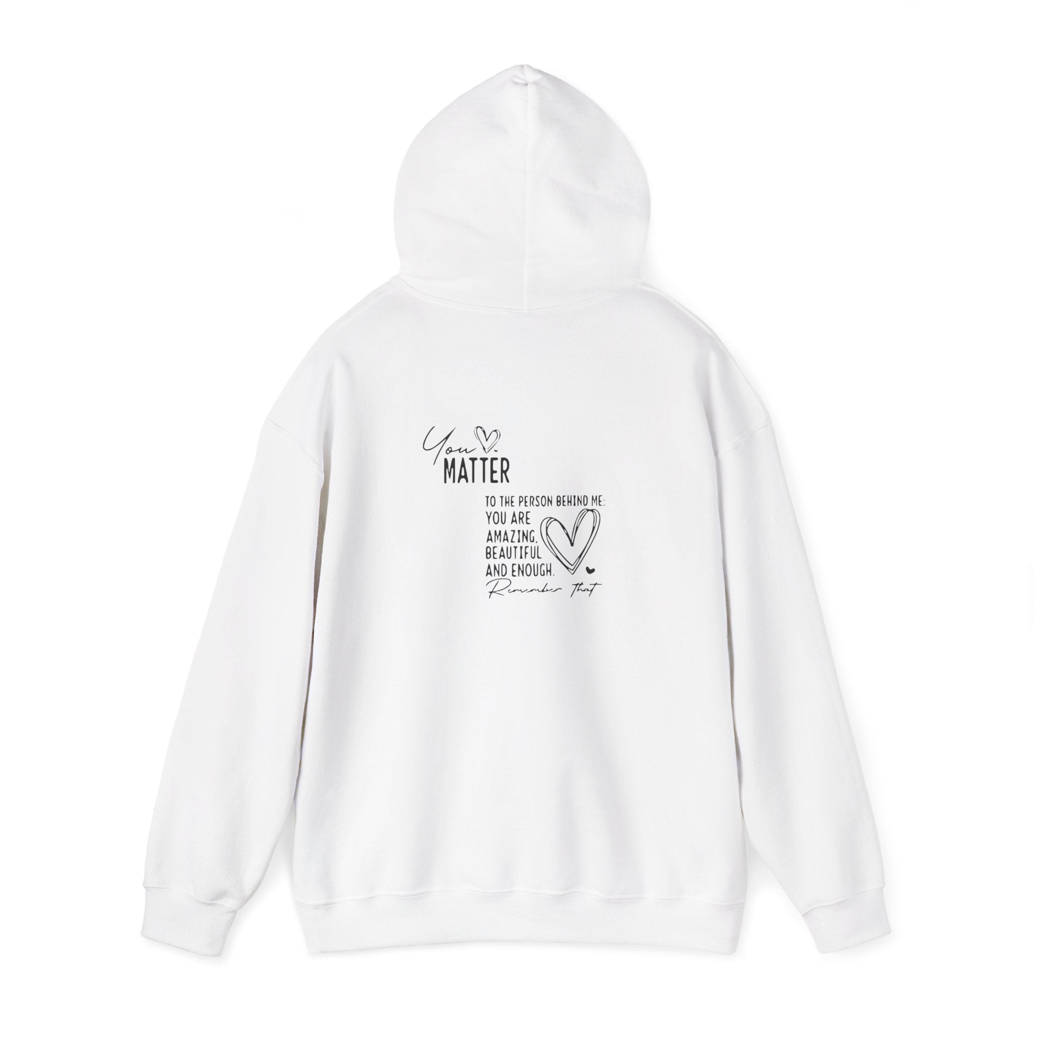 You Are Enough Positive Affirmation Hoodie