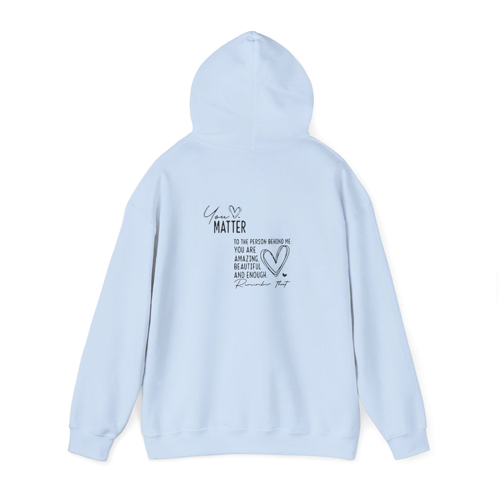 You Are Enough Positive Affirmation Hoodie