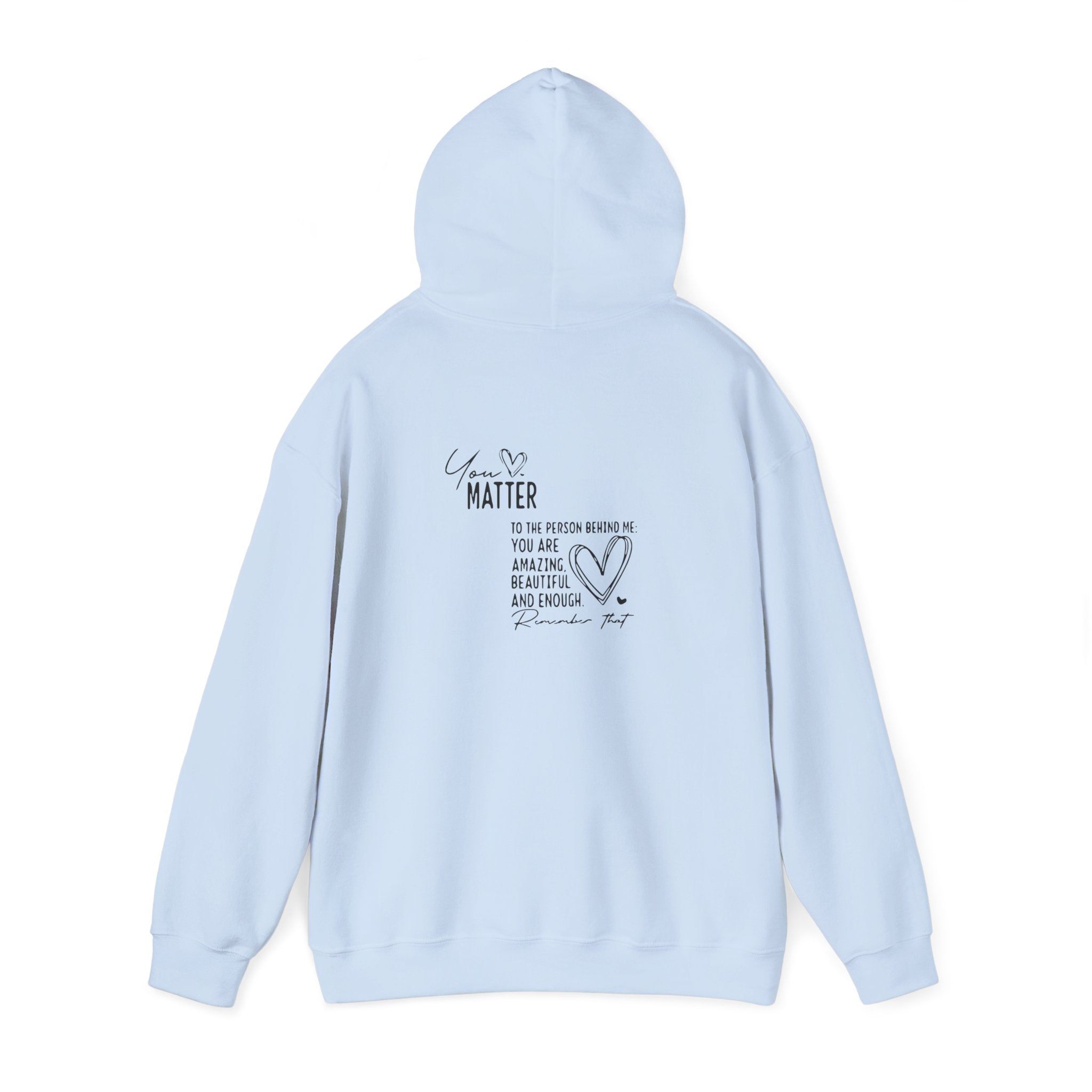You Are Enough Positive Affirmation Hoodie