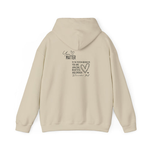 You Are Enough Positive Affirmation Hoodie