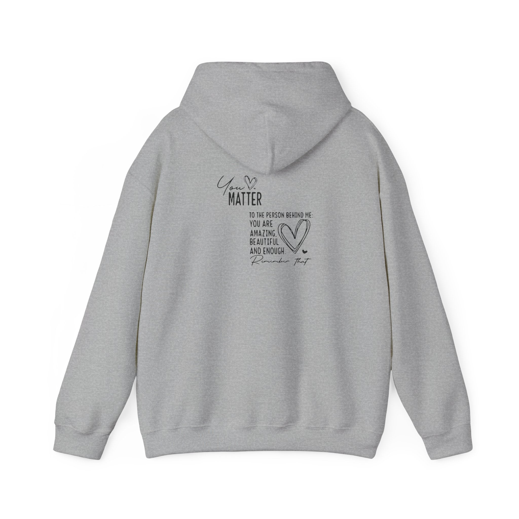 You Are Enough Positive Affirmation Hoodie