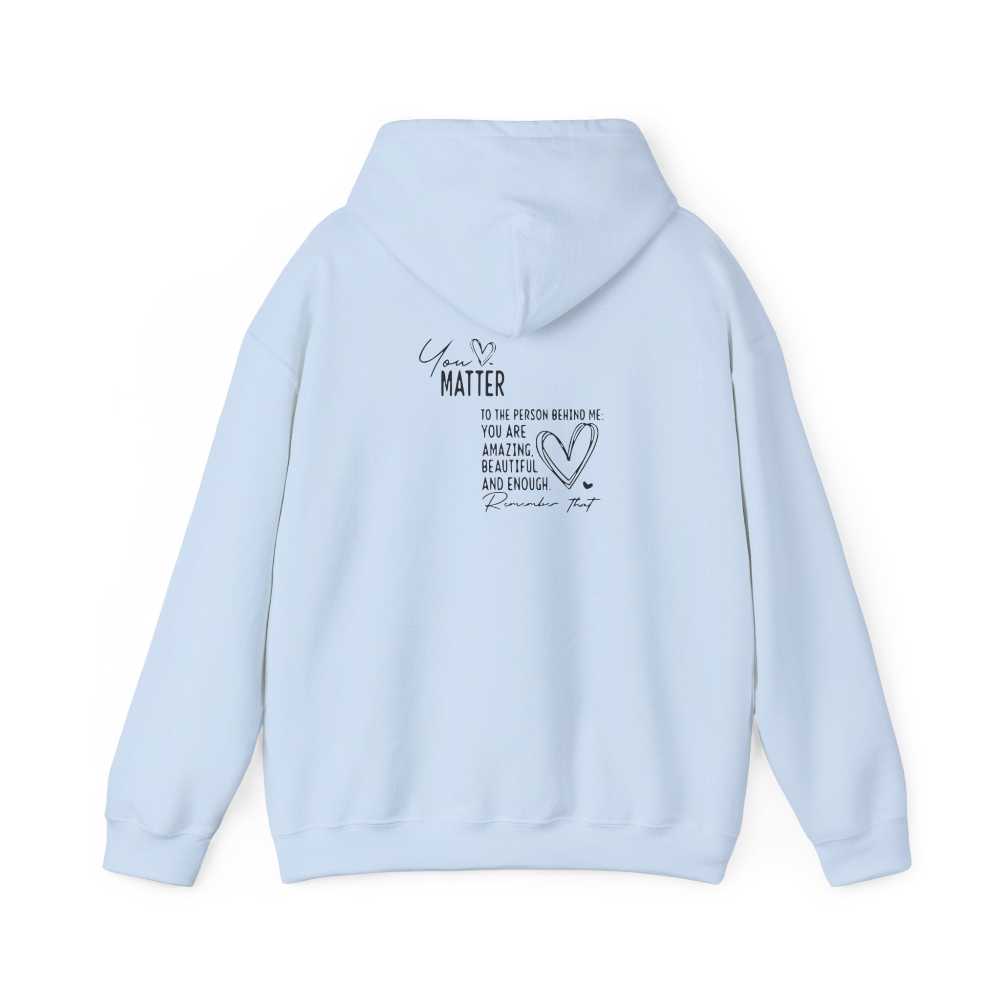 You Are Enough Positive Affirmation Hoodie