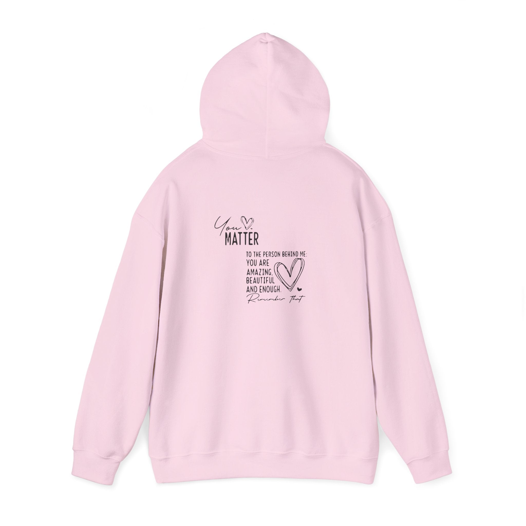 You Are Enough Positive Affirmation Hoodie