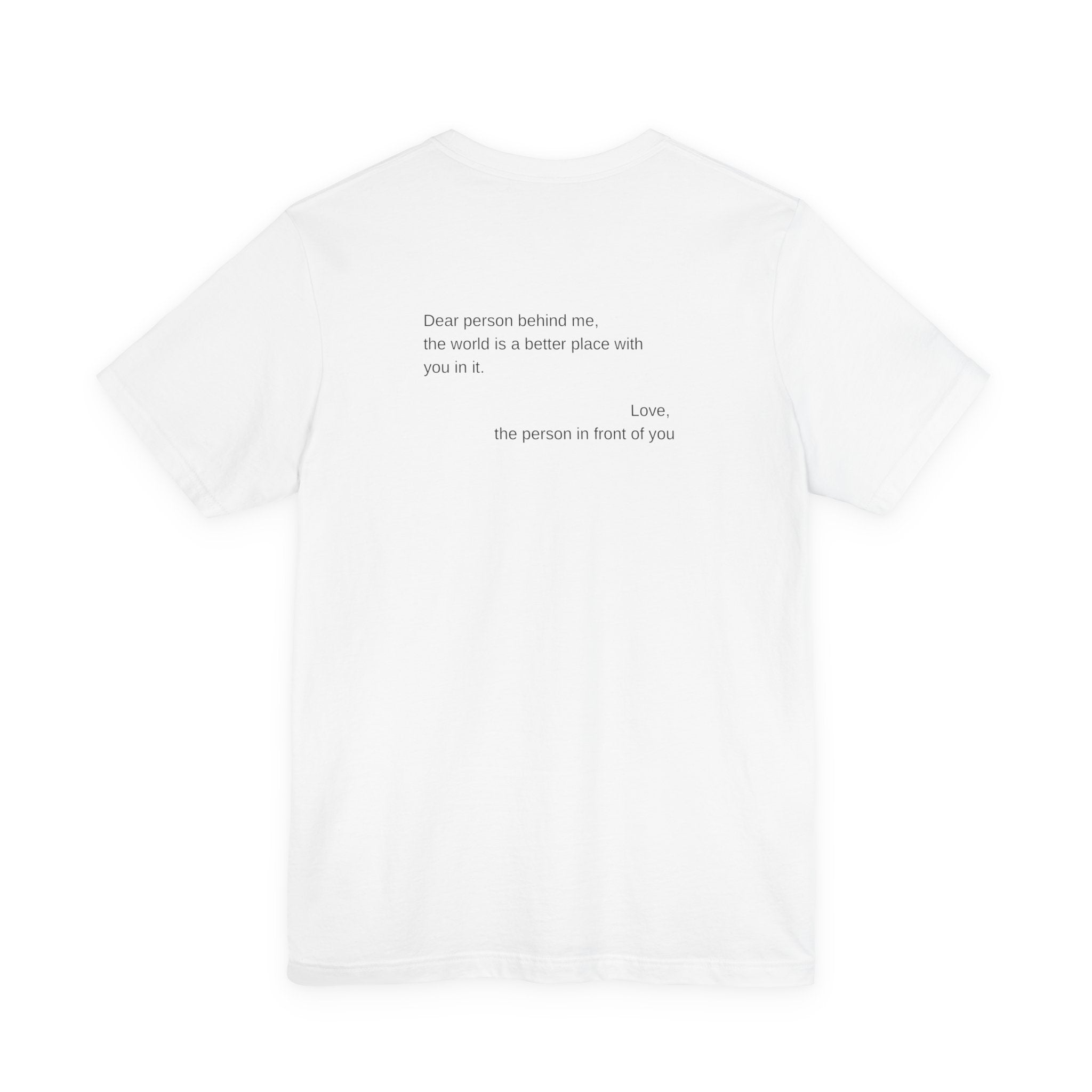 You Are Enough T-Shirt — Minimal Inspirational Tee ("You are enough.")